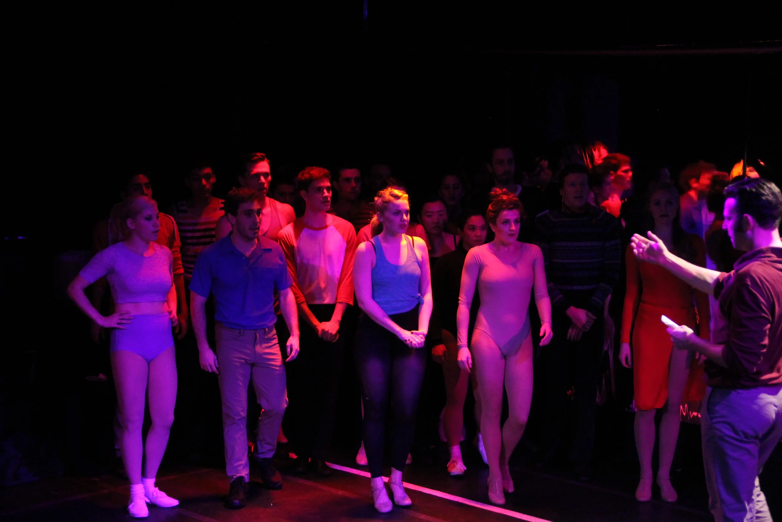 As Sheila Bryant in The Secret Theatre's A Chorus Line. Photo by David Krochalis.