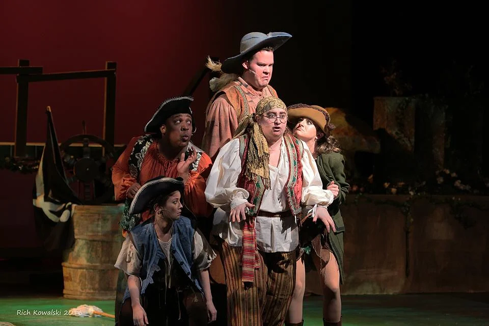 As Tinkerbell in the world premiere of Wendy's Shadow. Photo by Rich Kowalski.