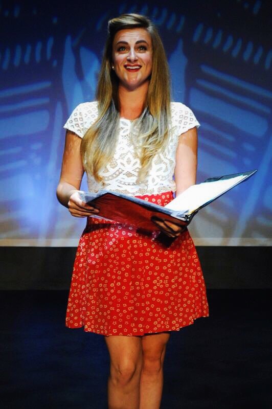 As Cathy Hiatt in 4th Wall Theatre's The Last Five Years. Photo by Tom Schopper.