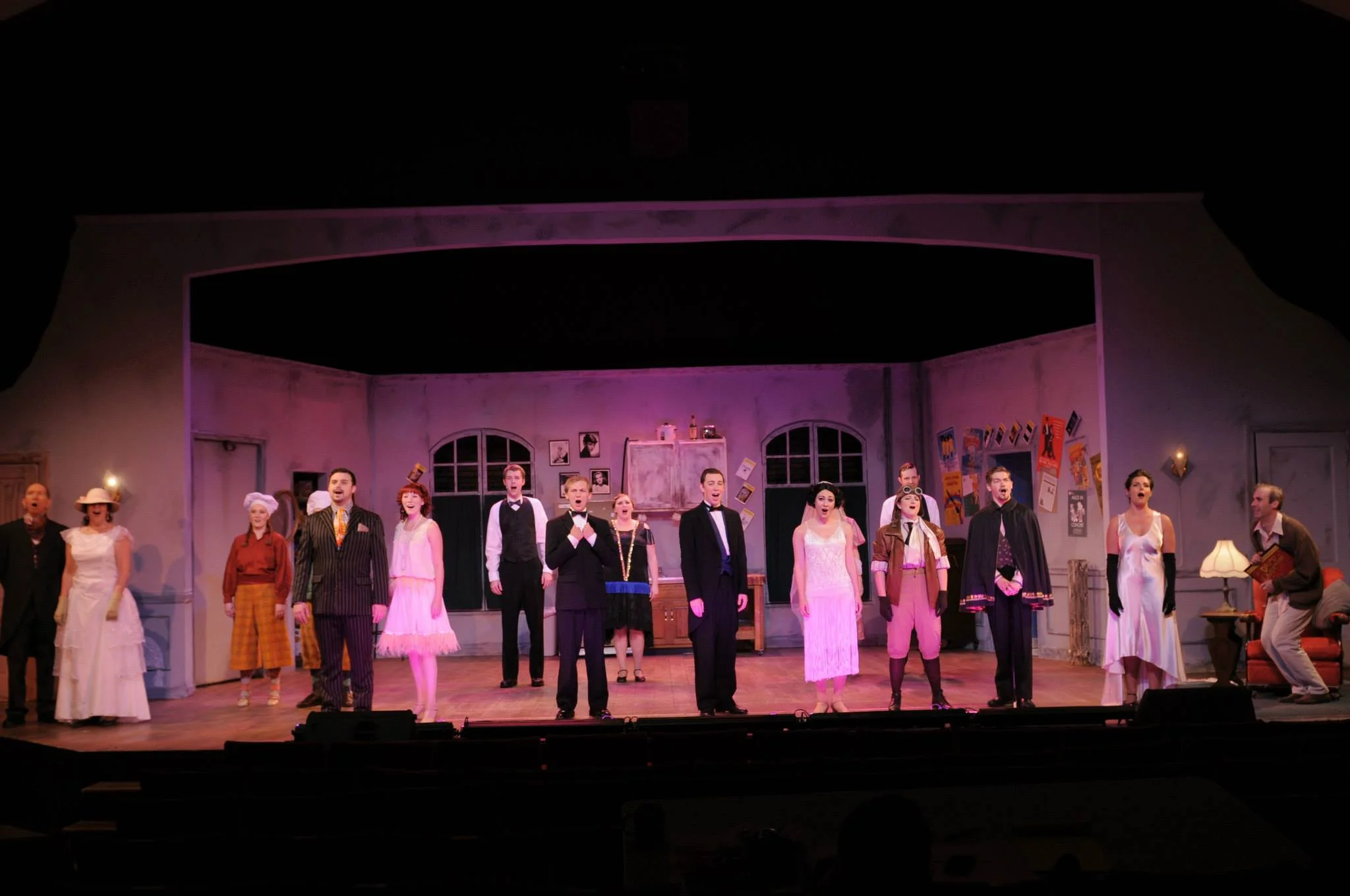As Trix the Aviatrix in the Ozark Actor's Theatre's The Drowsy Chaperone.