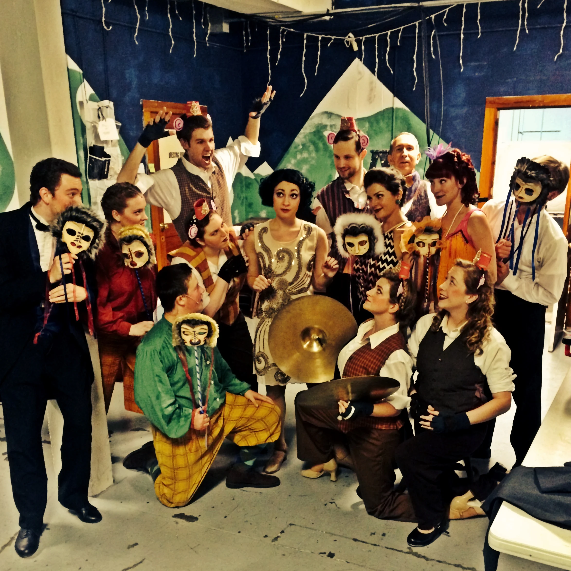 As Trix the Aviatrix in the Ozark Actor's Theatre's The Drowsy Chaperone.