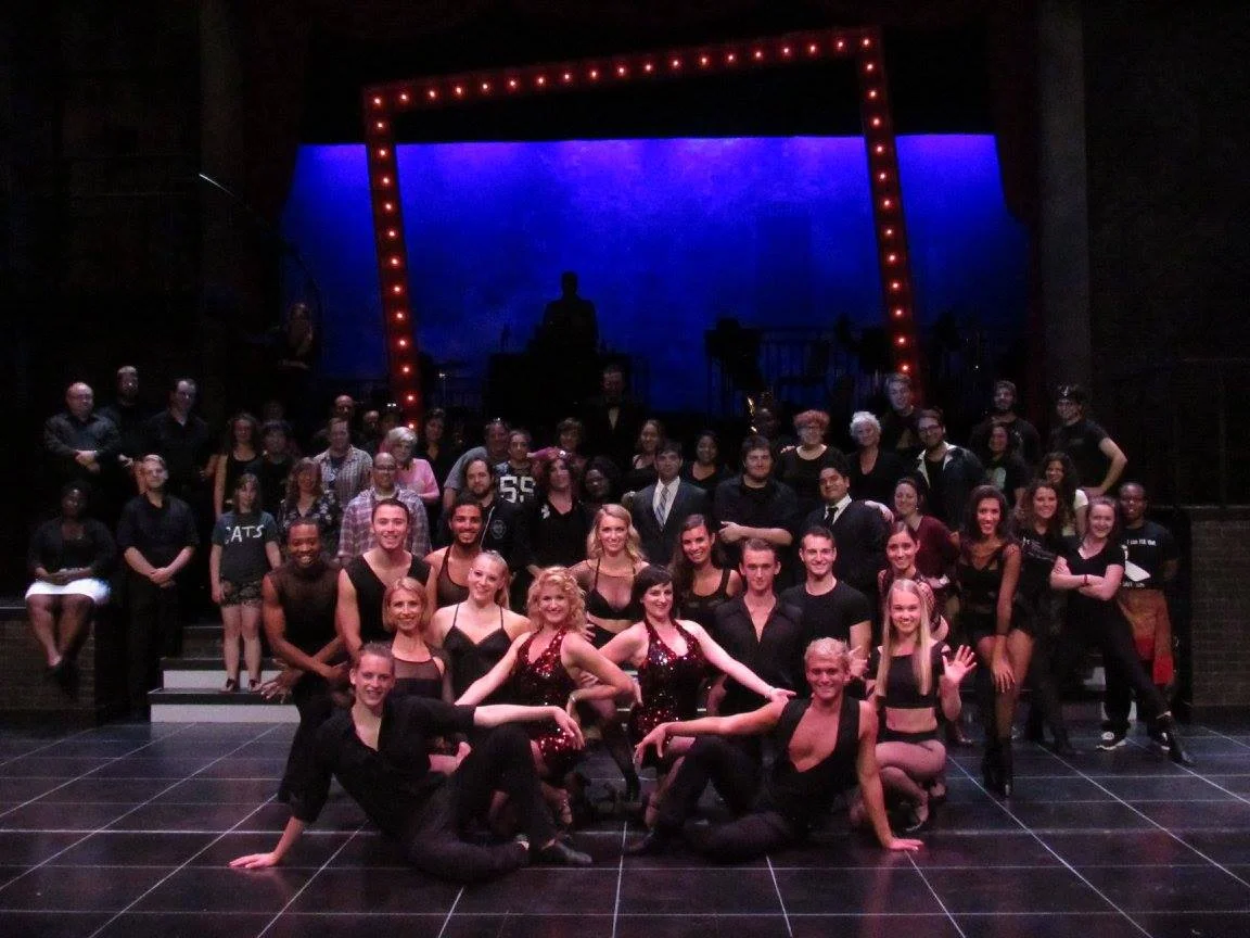 As Velma Kelly in CPS Productions' Chicago. Photo by Jason Dominie.