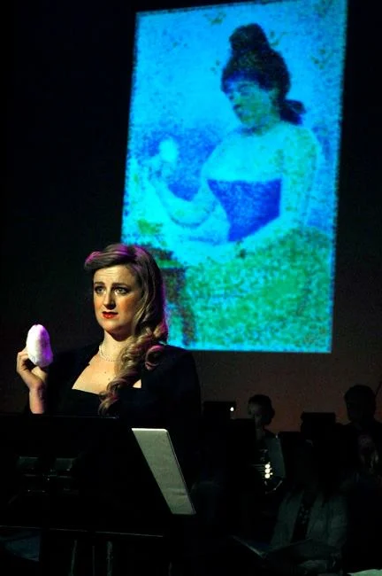 As Dot/Marie in 4th Wall Theatre's Sunday in the Park with George. Photo by Tom Schopper.