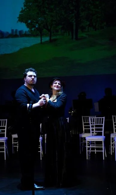 As Dot/Marie in 4th Wall Theatre's Sunday in the Park with George. Photo by Tom Schopper.