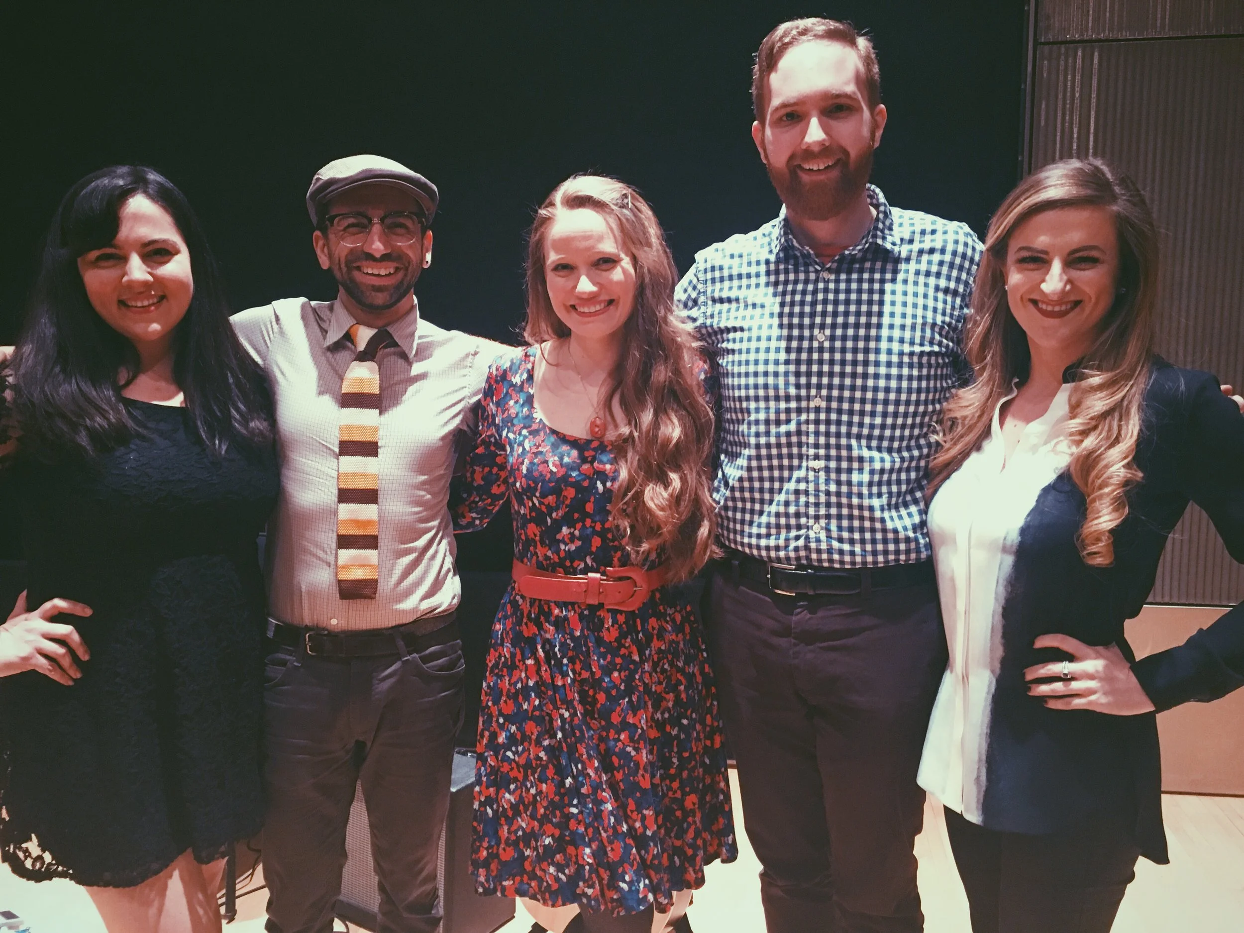 Performing in the Broadway's Future Songbook Series showcasing Nick Luckenbaugh at Lincoln Center.