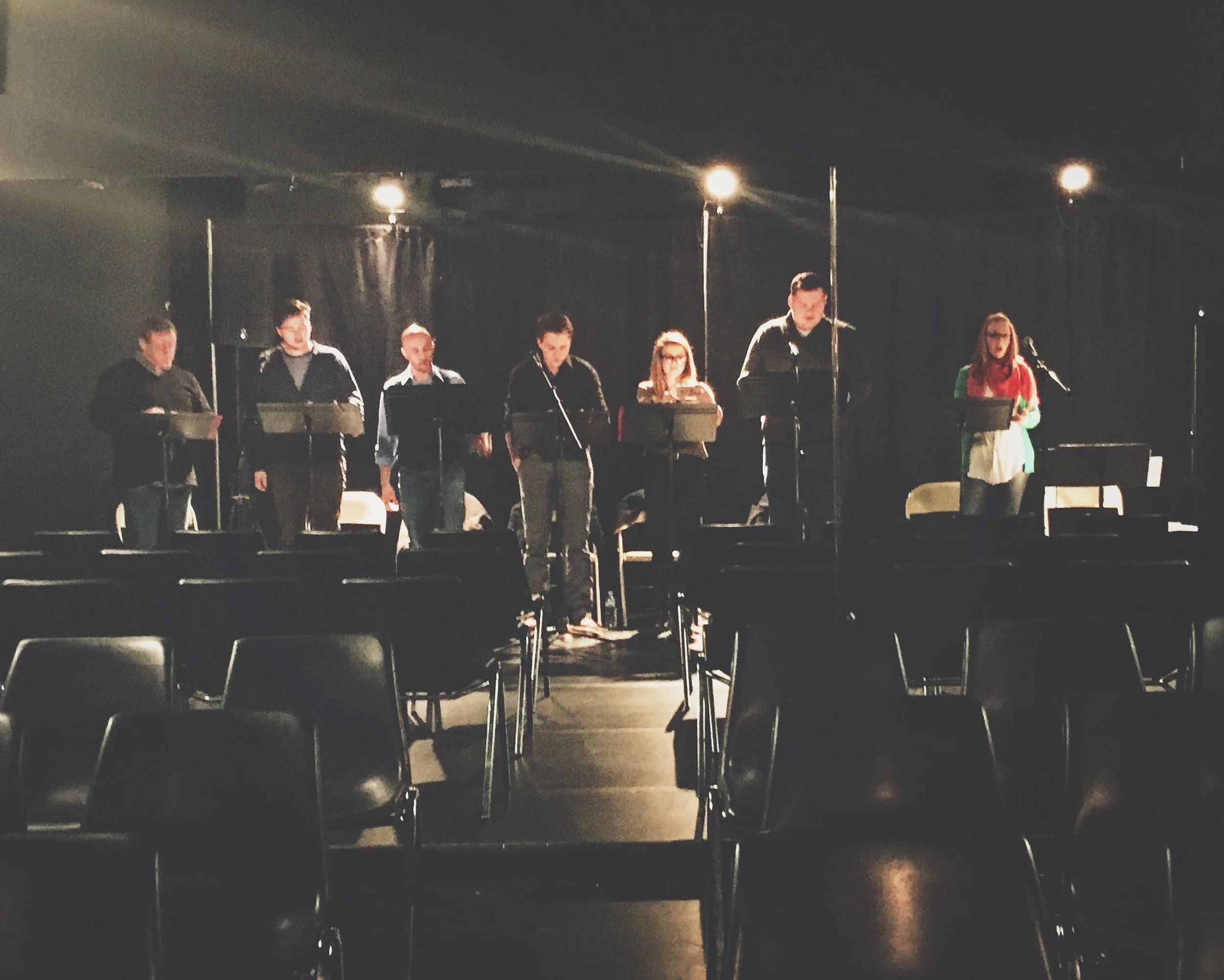 Playing Shophelia in a reading of the new musical, The Great American Whoopee by Gonzalo Valencia and Michael Campbell.