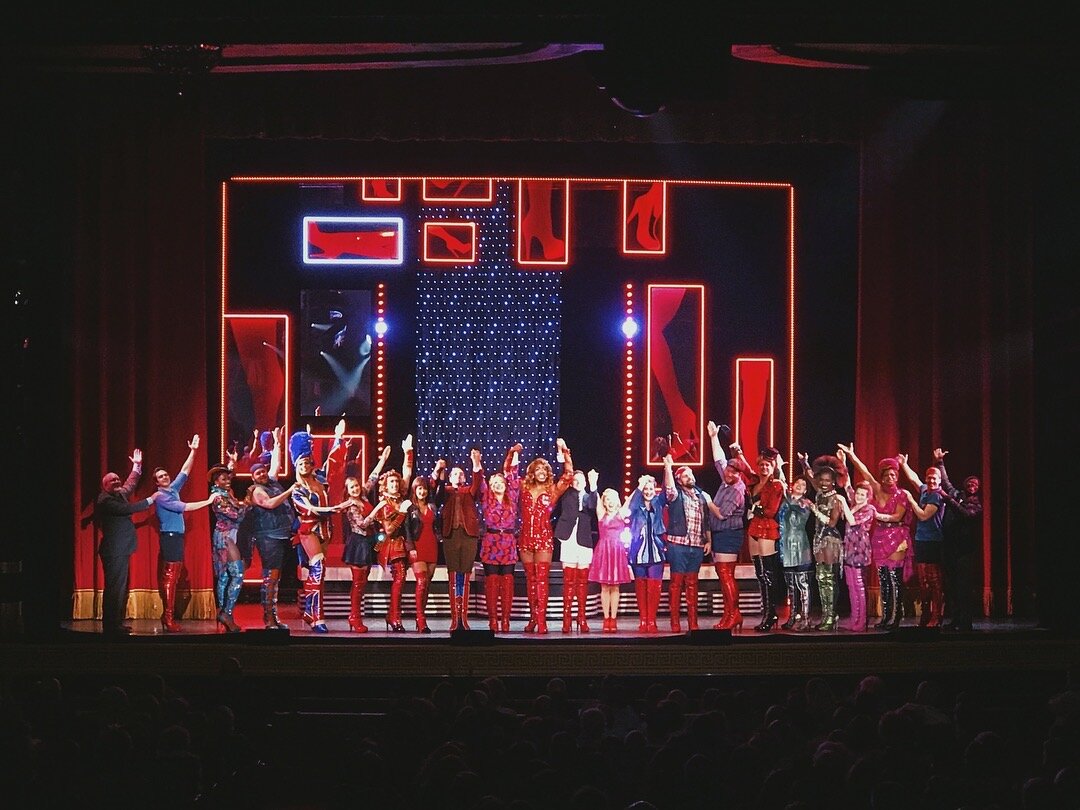 As the female swing in the national/international tour of Kinky Boots. Photo by Chris Kane.