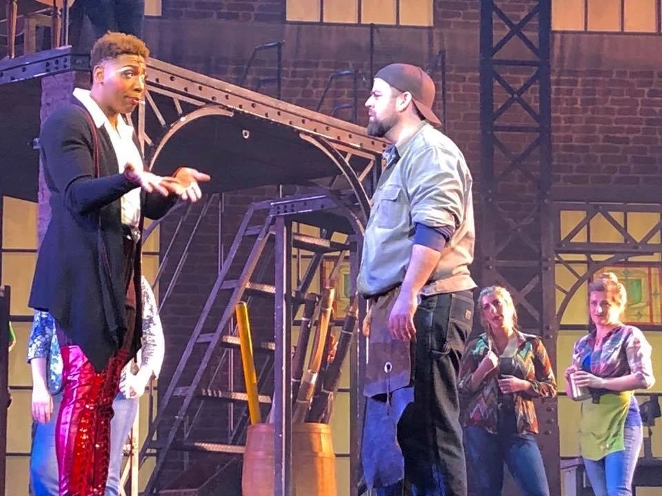 As the female swing in the national/international tour of Kinky Boots. Photo by Kevin Casey.