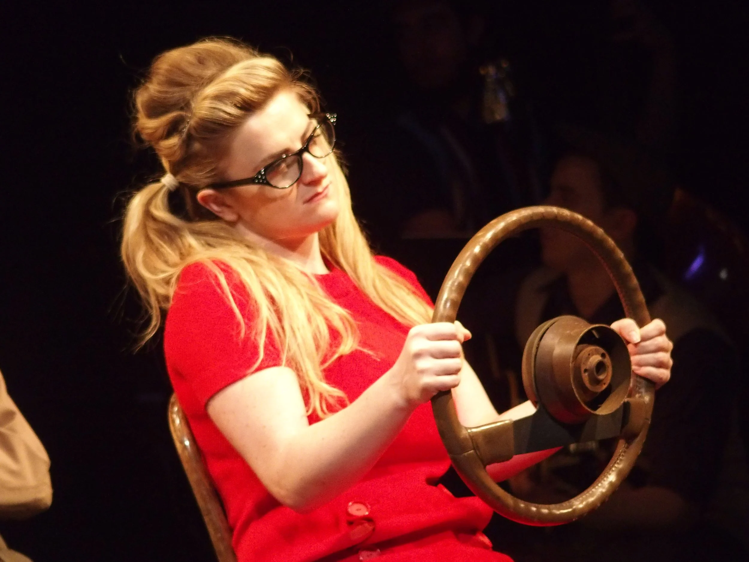 As Marcy in 5th Floor Theatre's Dogfight. Photo by Robin Sokoloff.