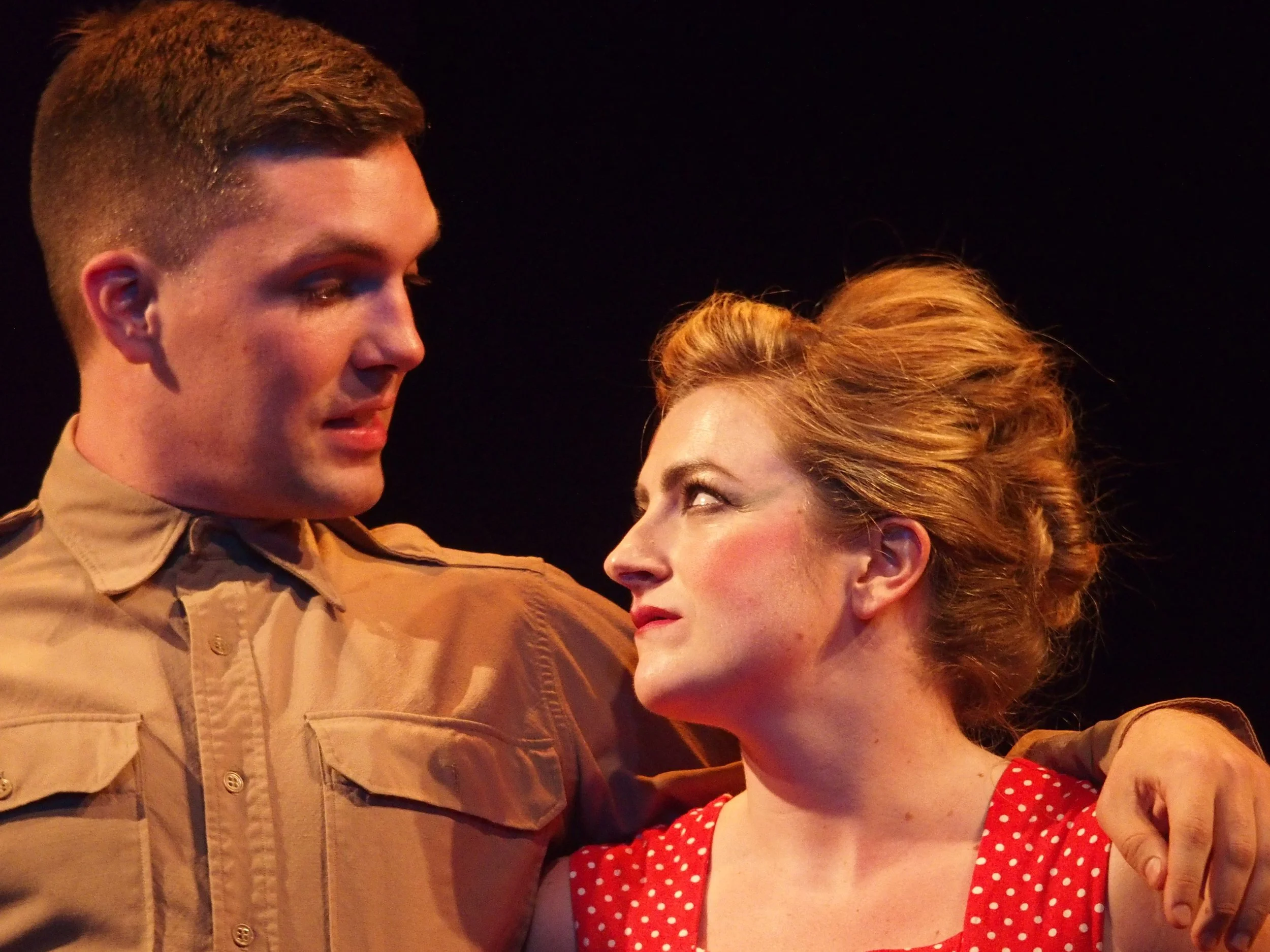 As Marcy in 5th Floor Theatre's Dogfight. Photo by Robin Sokoloff.