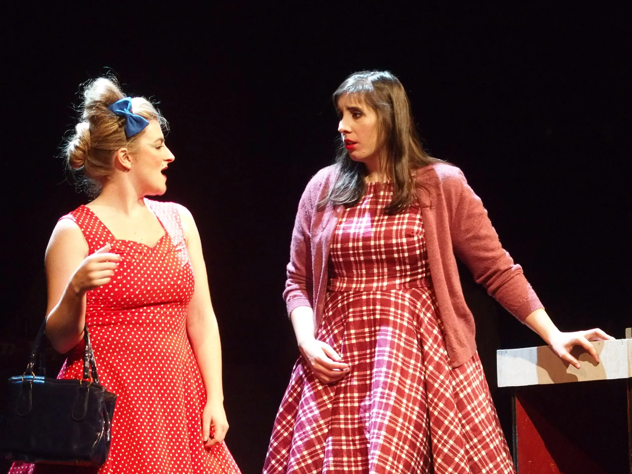 As Marcy in 5th Floor Theatre's Dogfight. Photo by Robin Sokoloff.