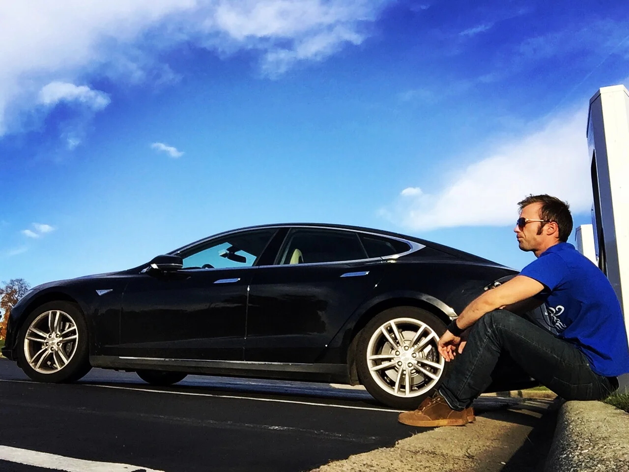 Plenty of time to think profound road trippy thoughts. And take selfies.