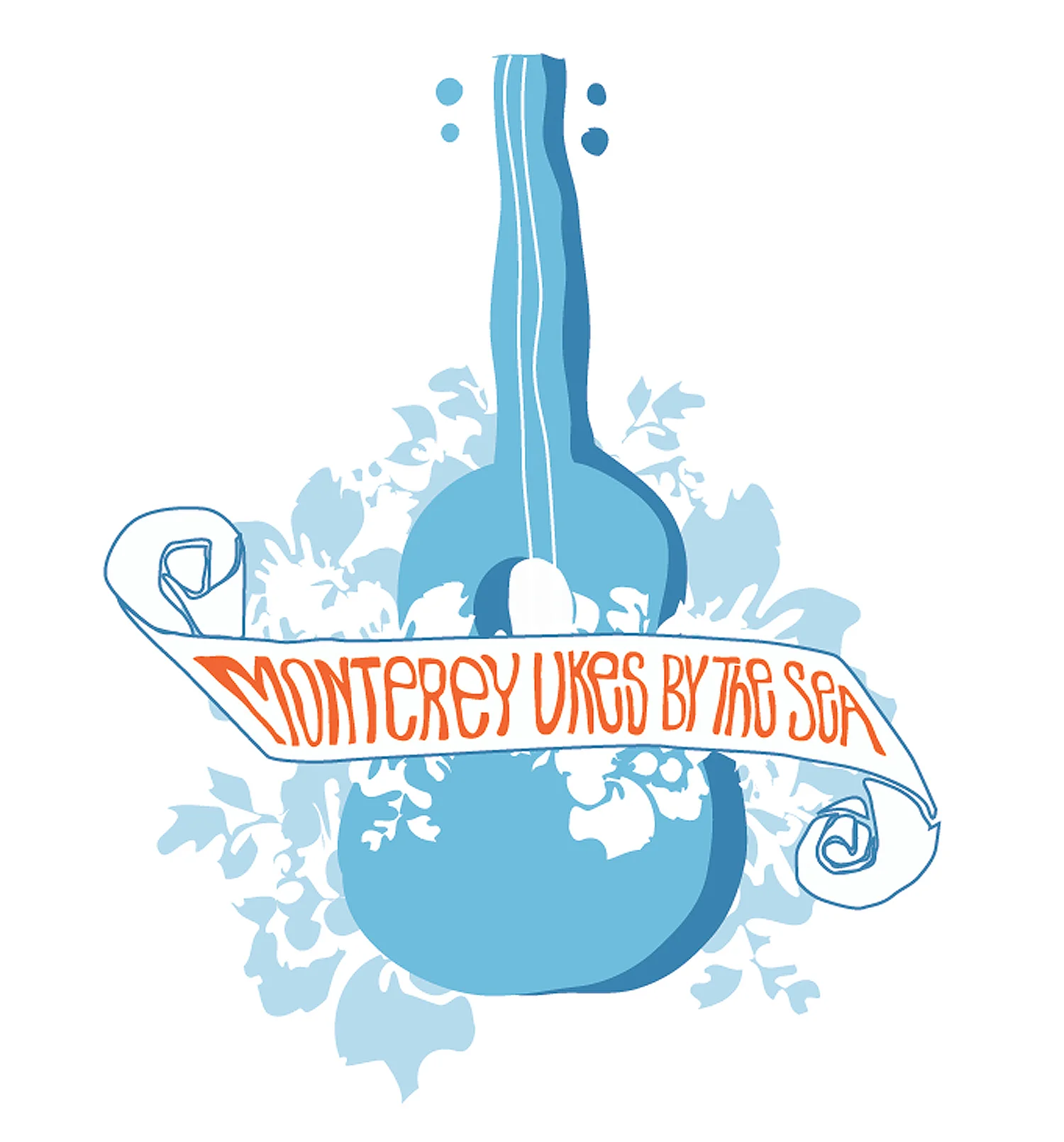 UKES BY THE SEA LOGO CONCEPT | Monterey Ukulele Club