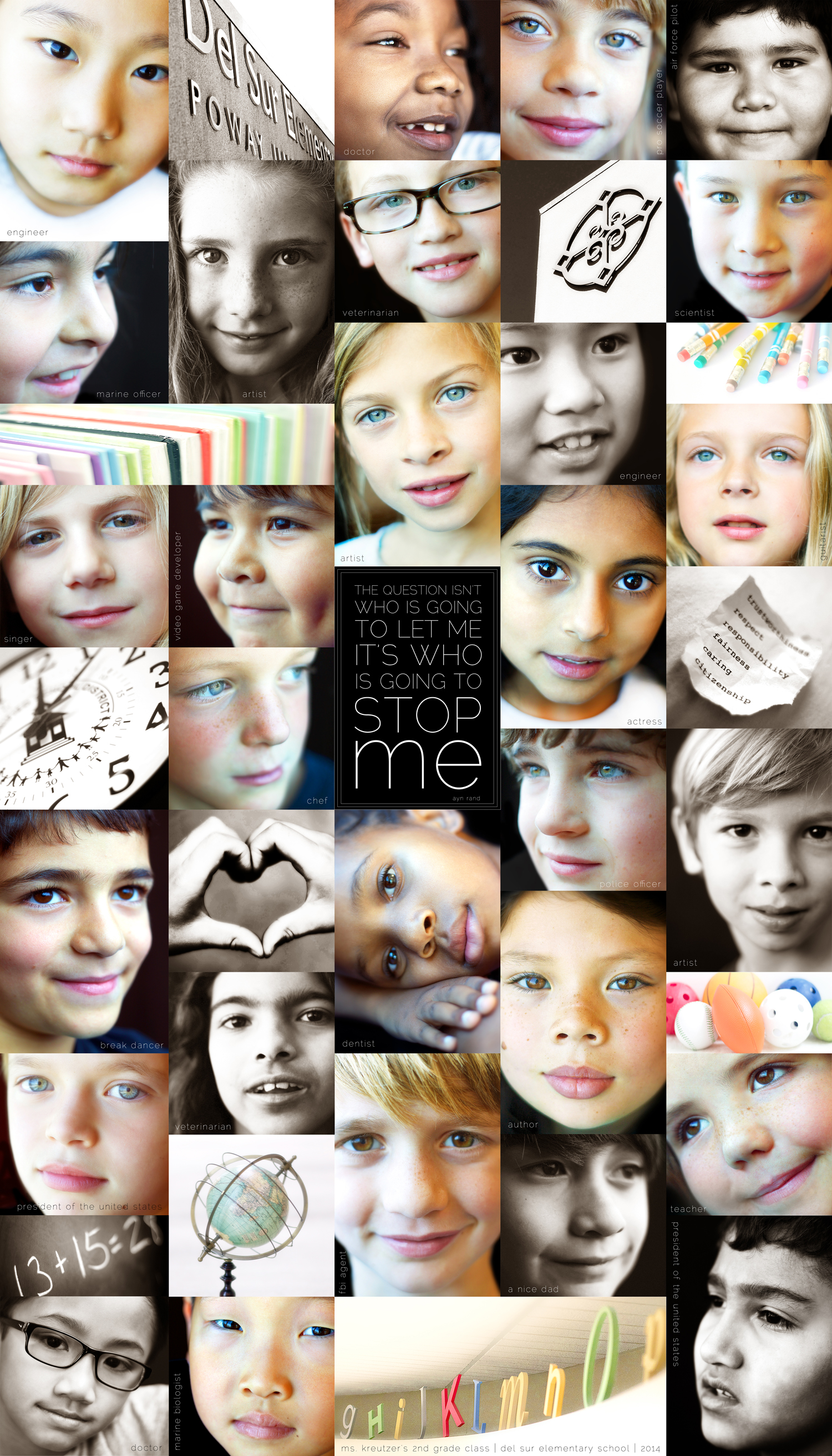 2nd grade auction poster 01