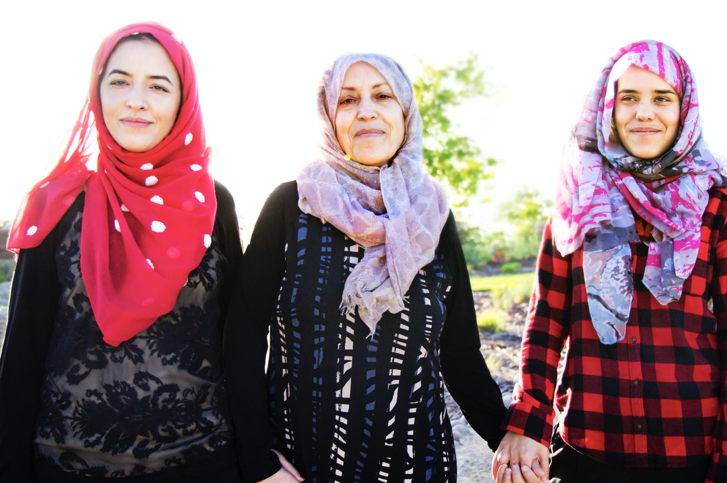 LADIES ON A WALK