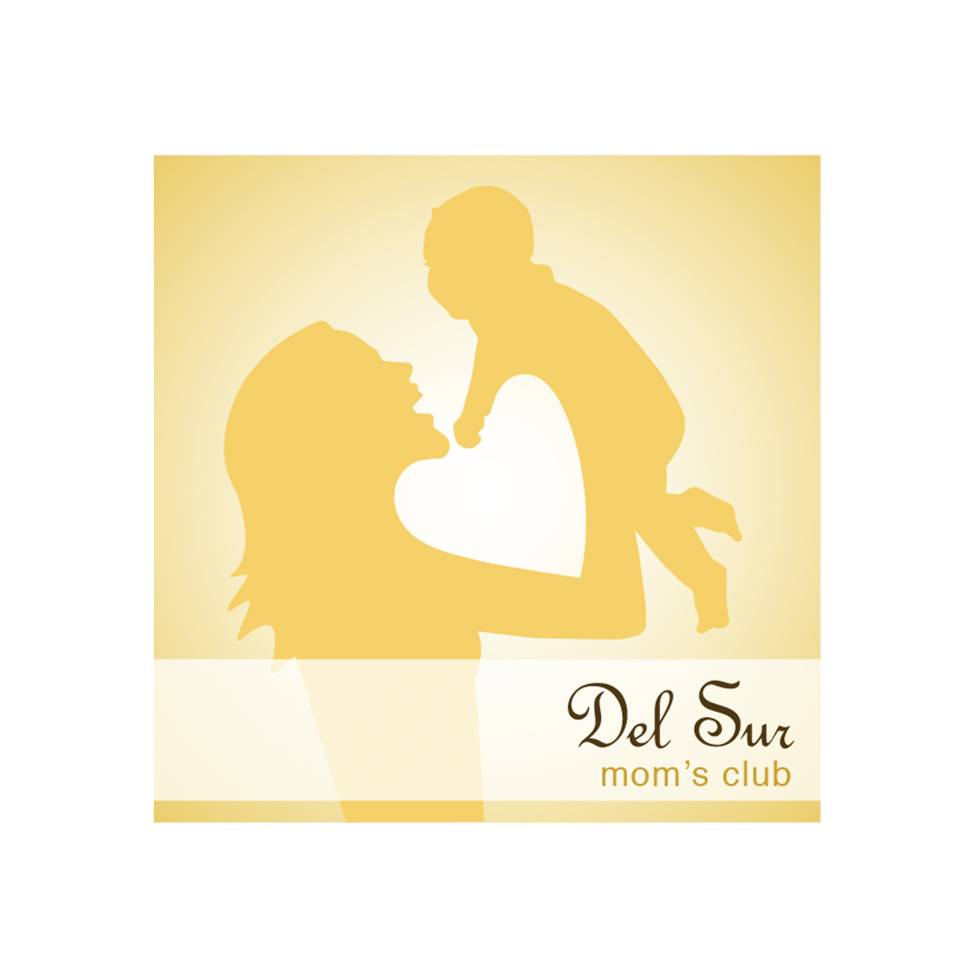 DEL SUR MOM'S CLUB LOGO | one of the largest mom's clubs in San Diego, serves as a source of support and an environment where mothers can develop and strengthen friendships and community; exchange information; enrich personal and professional growth; and have opportunities for social interaction with other mothers, children, and families.