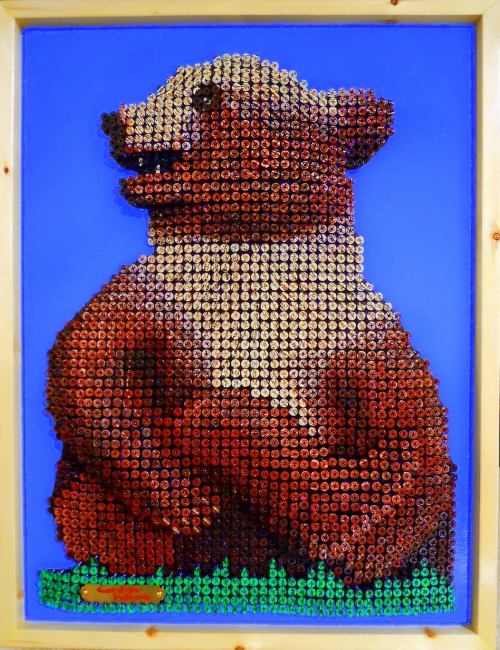 Grizzly Cub 18 x 24 Screws in Plywood, Framed $2500 PLACE ORDER