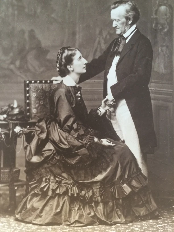 Richard and Cosima's wedding photo