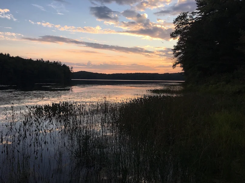 Walker pond near Avaloch Farm. Did I mention idyllic?