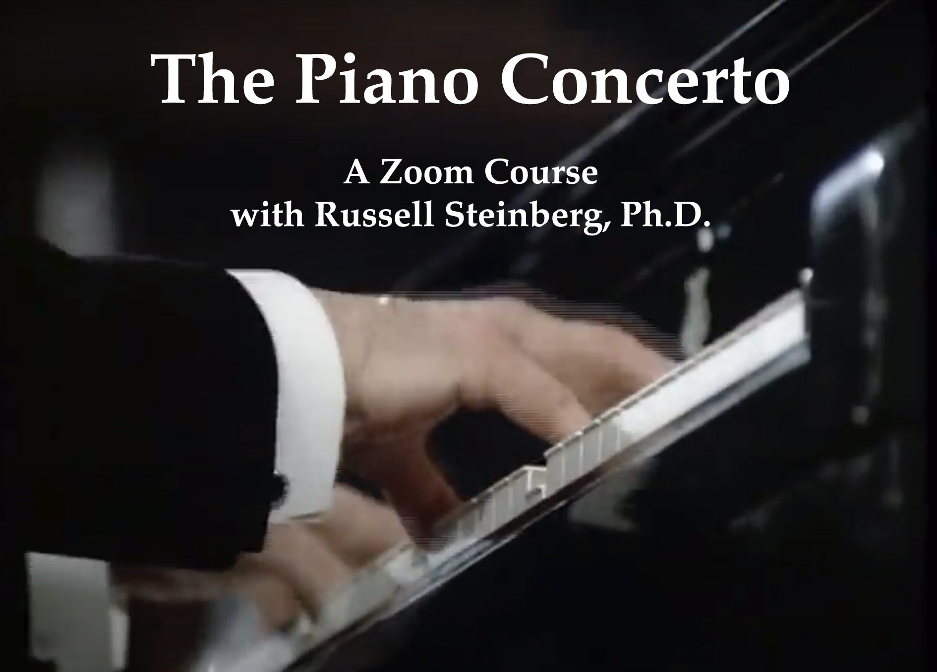 The Piano Concerto—9 Sessions