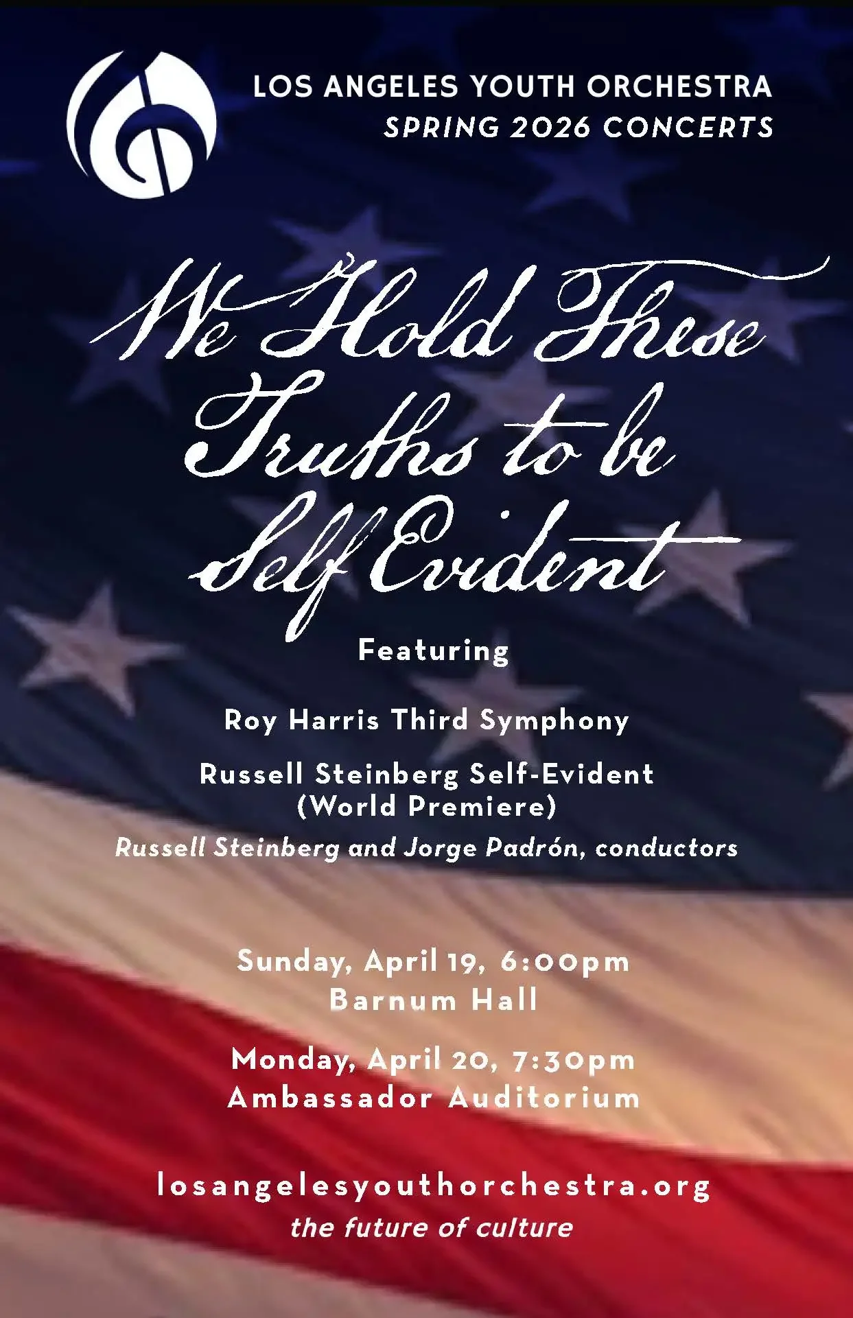 LAYO Spring Concert—We Hold These Truths To Be Self-Evident