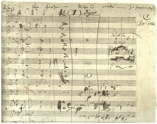 Beethoven's Gloria from Missa Solemnis