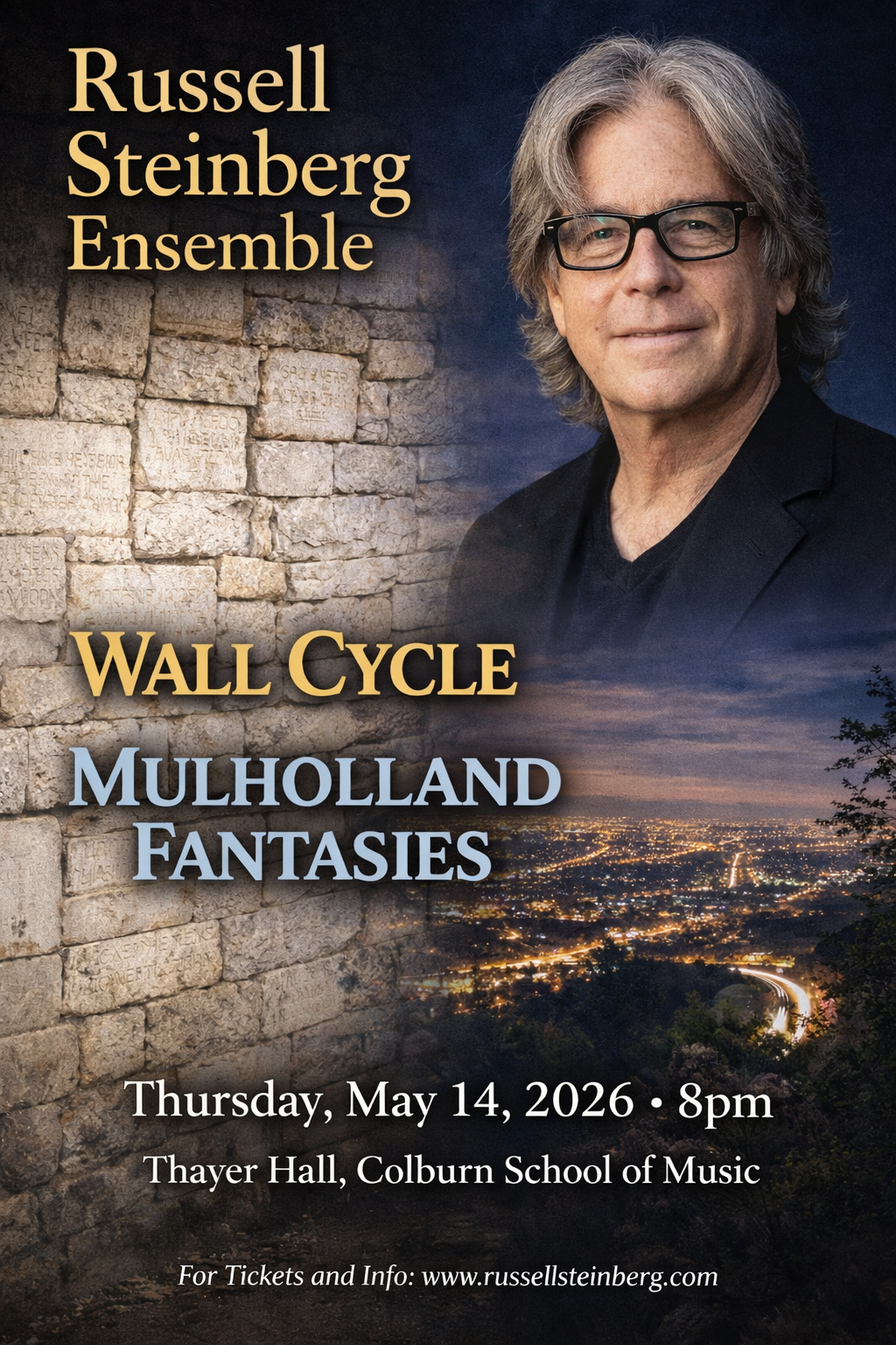 Russell Steinberg Ensemble—WALL CYCLE World Premiere