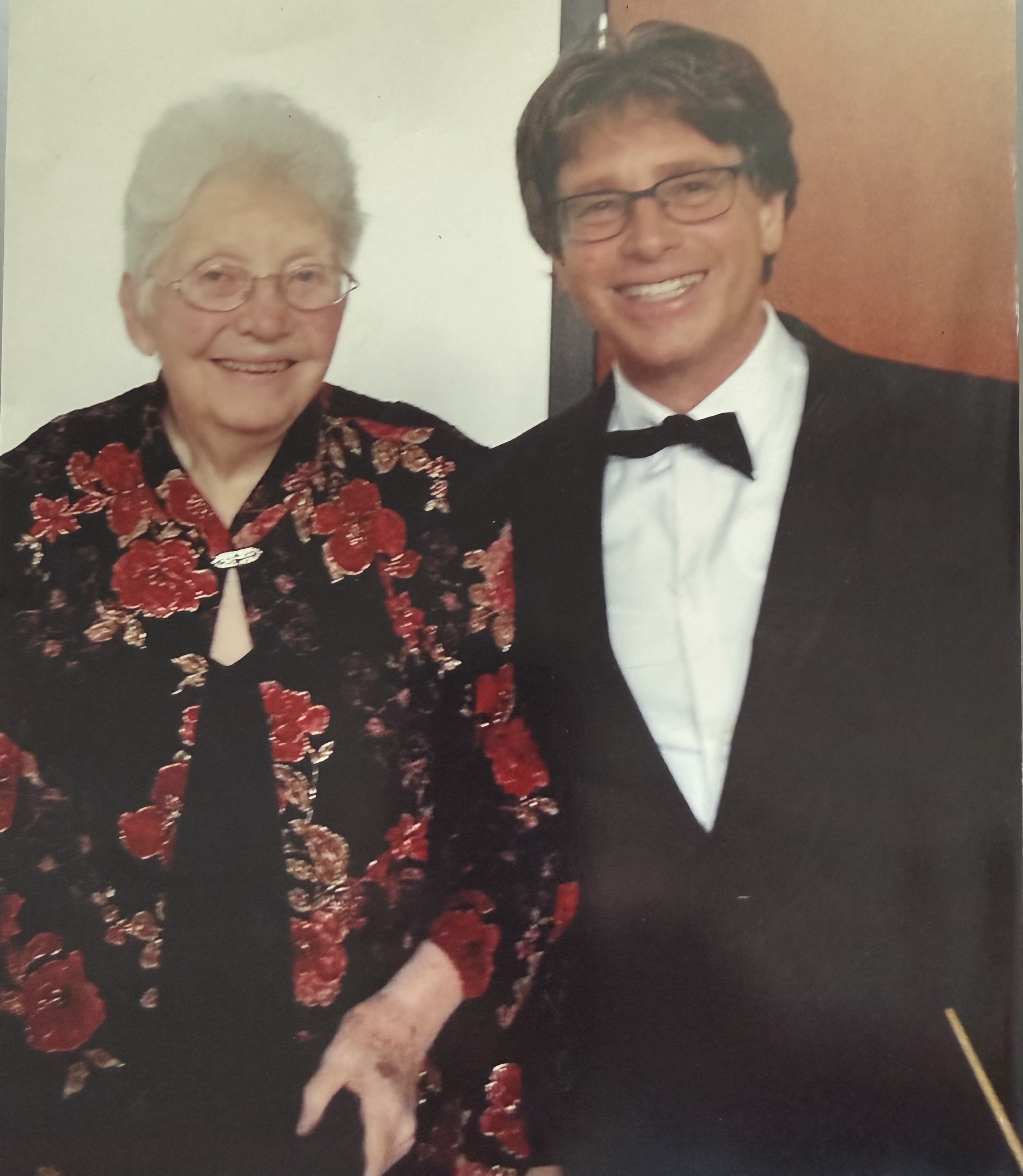 Dorothy Compinsky with Russell