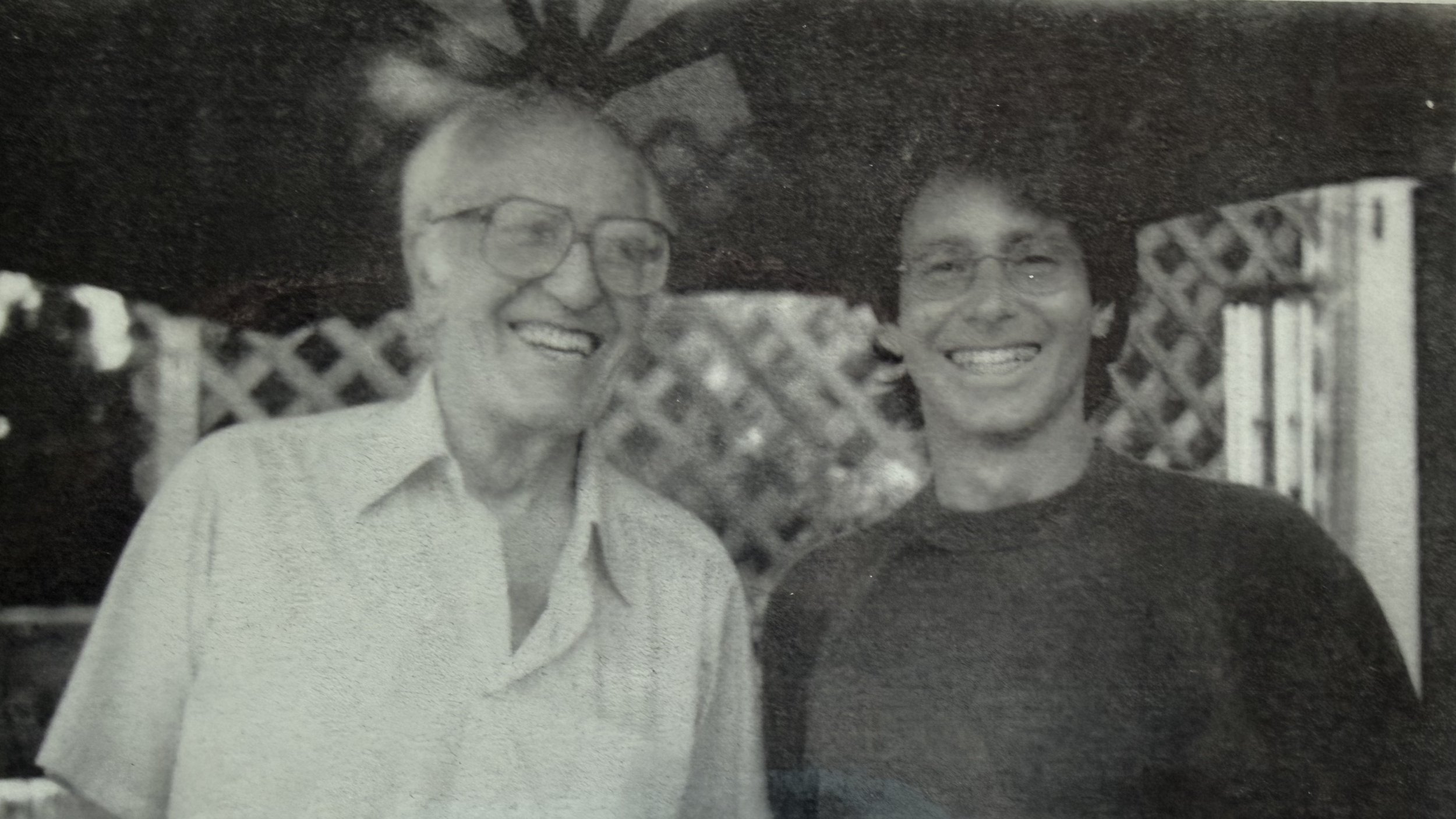 Kenneth Klauss with Russell
