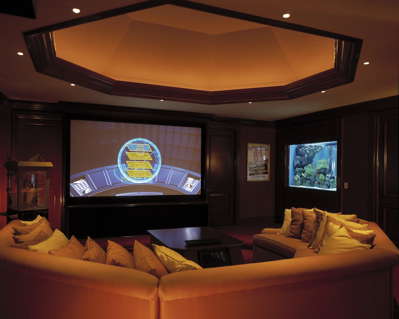 Theater room