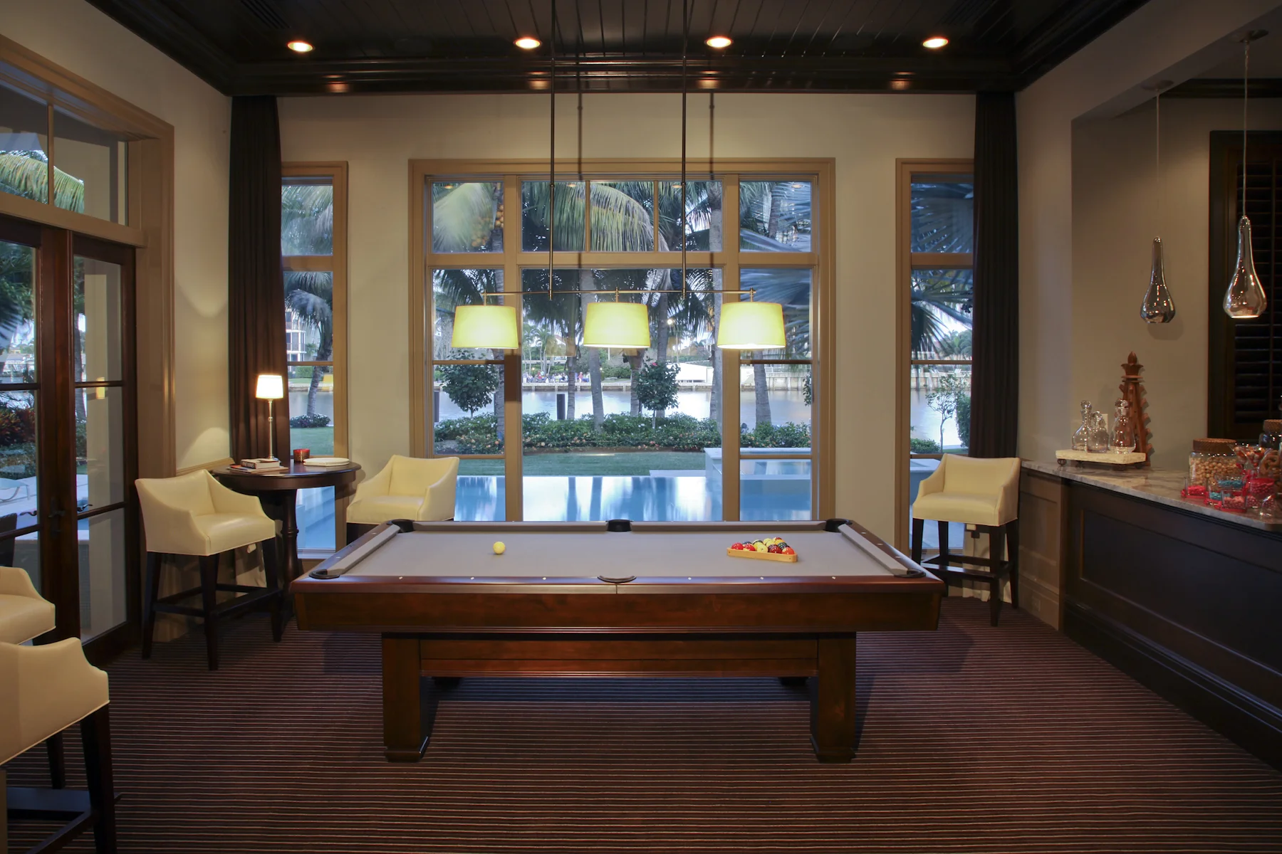 Billiards room
