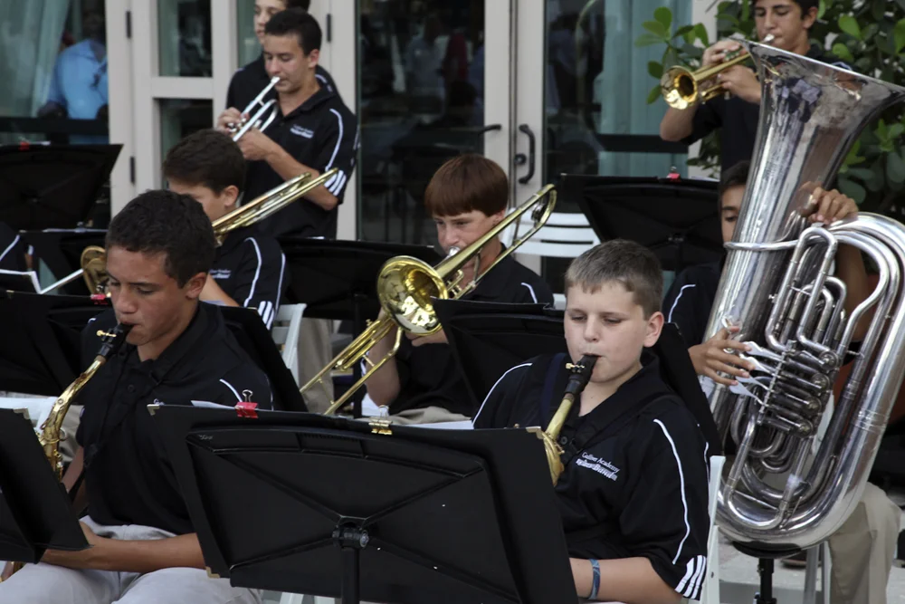 Very good young jazz band provided the entertaining.