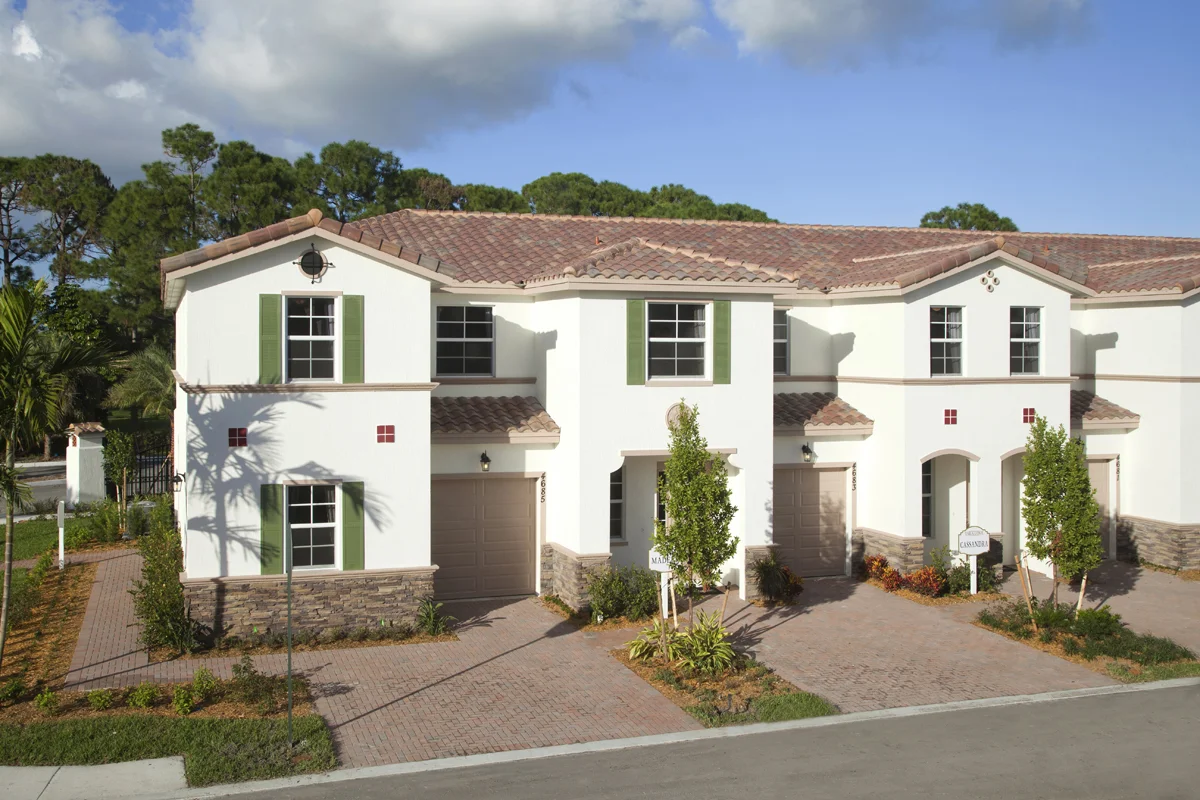 3 model townhomes Avanti, Madera and Cassandra