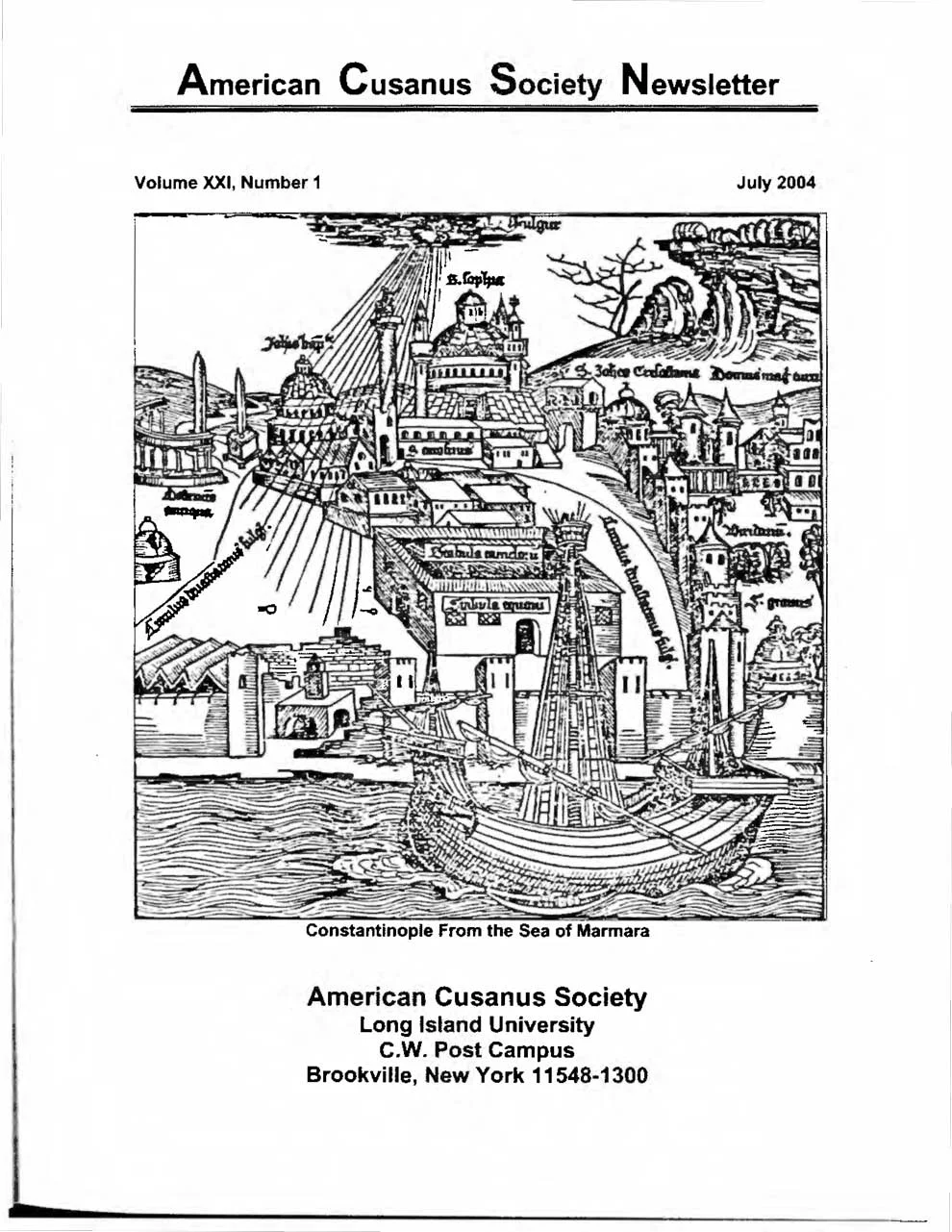 ACSN 21.1 (July 2004)
