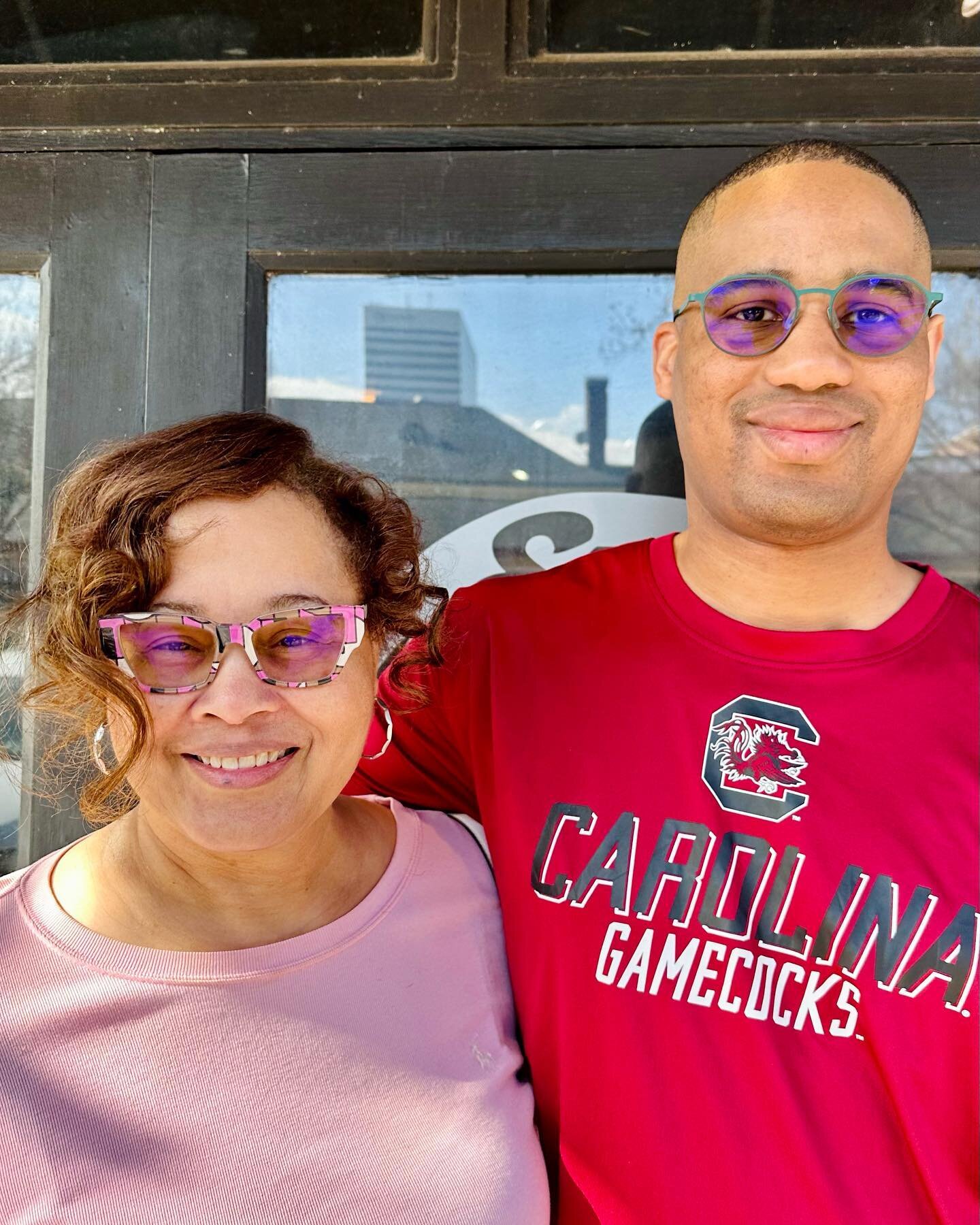 We&rsquo;re so grateful we got to help these two beautiful souls find the perfect pair of glasses 💛 
.
Thanks to @fusion_eyewear &amp; @orgreenoptics for these two quality, unique frames! 
.
.
.
#DesignerEyewear #MotherandSon #SodaCity #DowntownCola