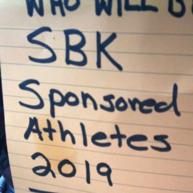 THIS IS LONG... PLEASE KEEP SWIPING!!!
3k in sponsorship $$ already for 2019  on SBK athletes 
Please DO NOT  contact me for sponsorships as I handpick all my athletes, I will be adding a few more athletes do to the fact that I&rsquo;m dropping some 