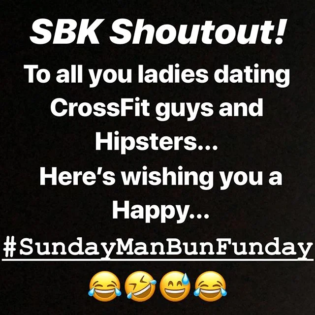 Sunday ManBun funday! 😍😂😘
#silverbackkrew
#SBKBOSS#sunday