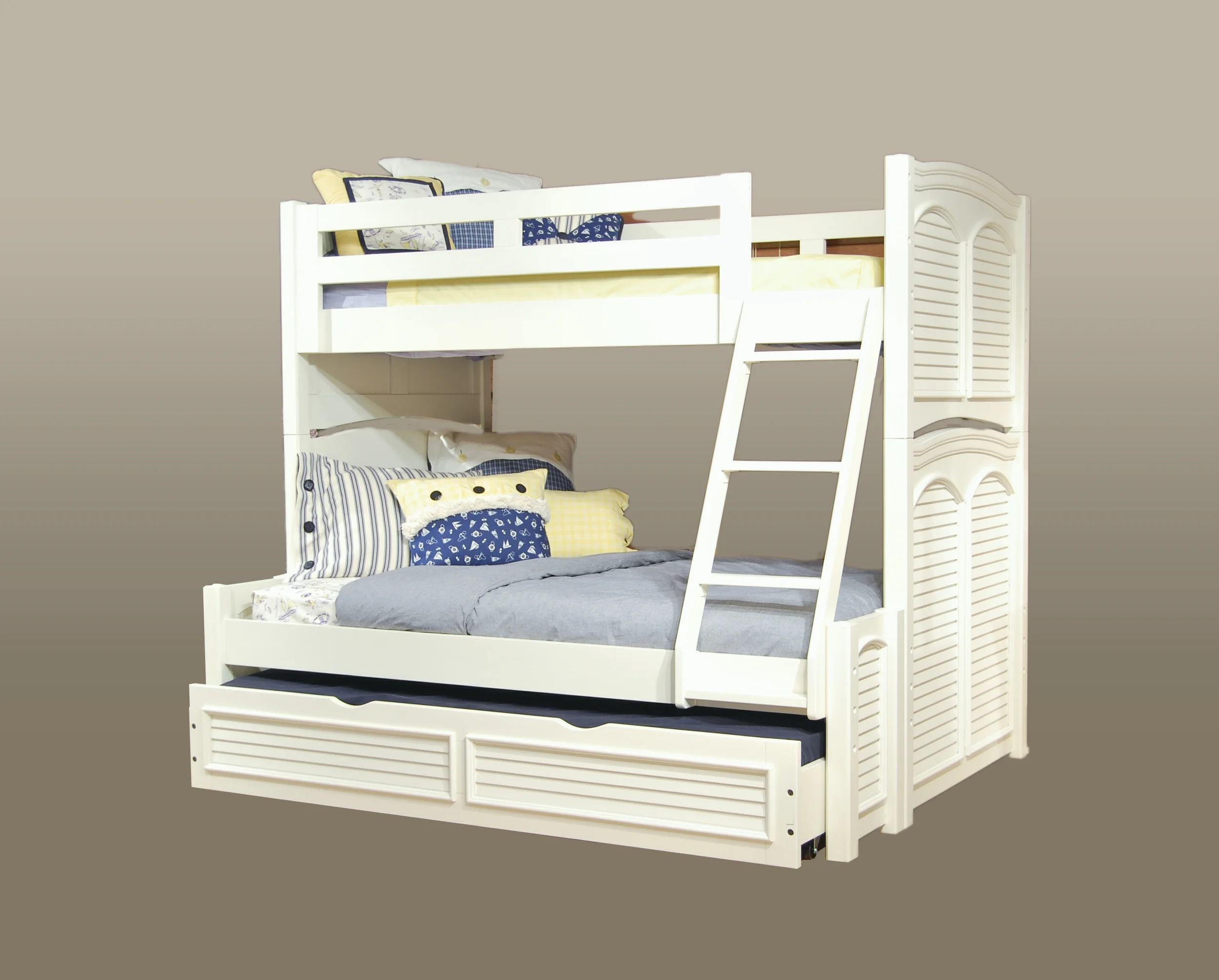 Twin over full bunk bed