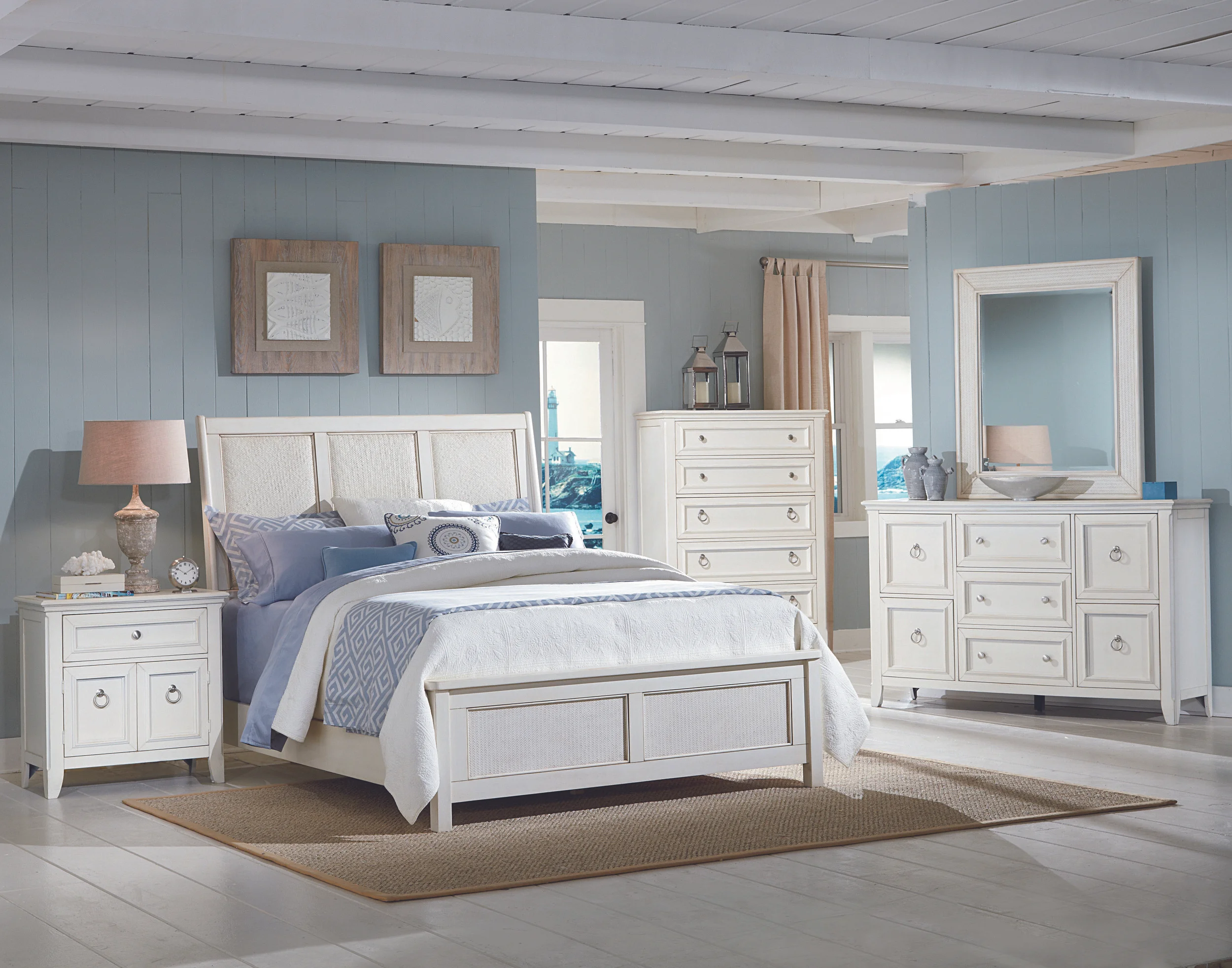 Alternate bed and mirror