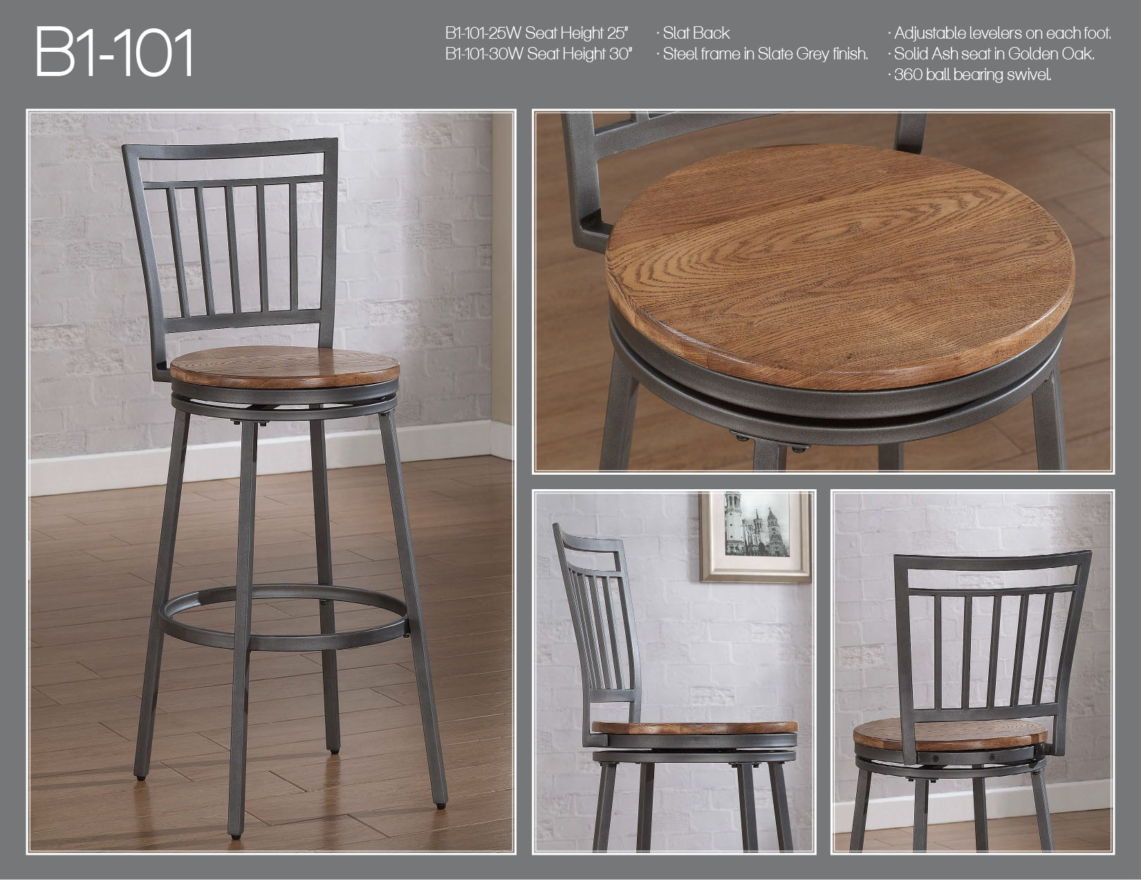 B1-101 25" Height, 30" Height