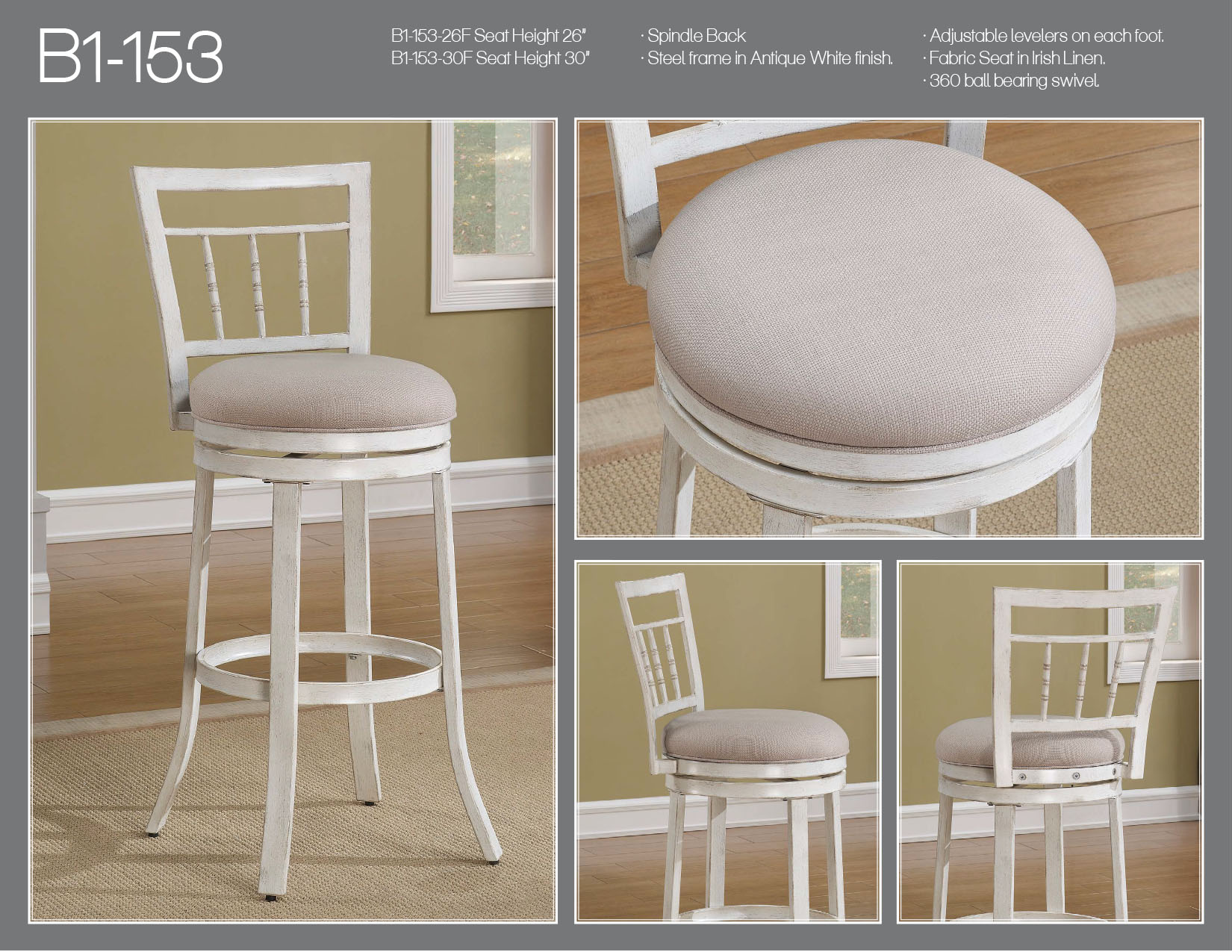 B1-153 26" Height, 30" Height