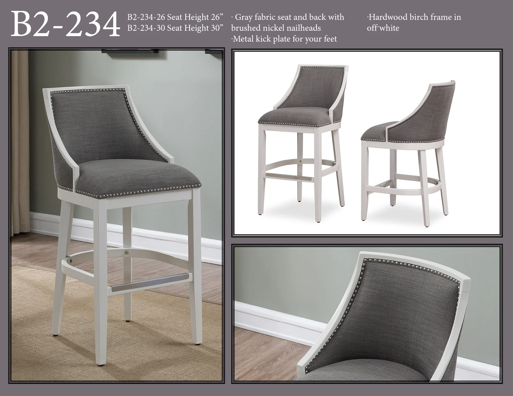 B2-234 26" Height, 30" Height