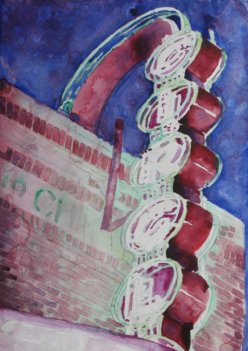 Circle Cinema Neon