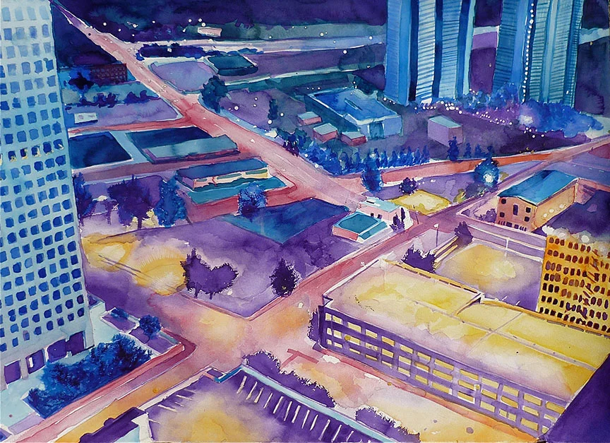 View from Summit Club facing South West