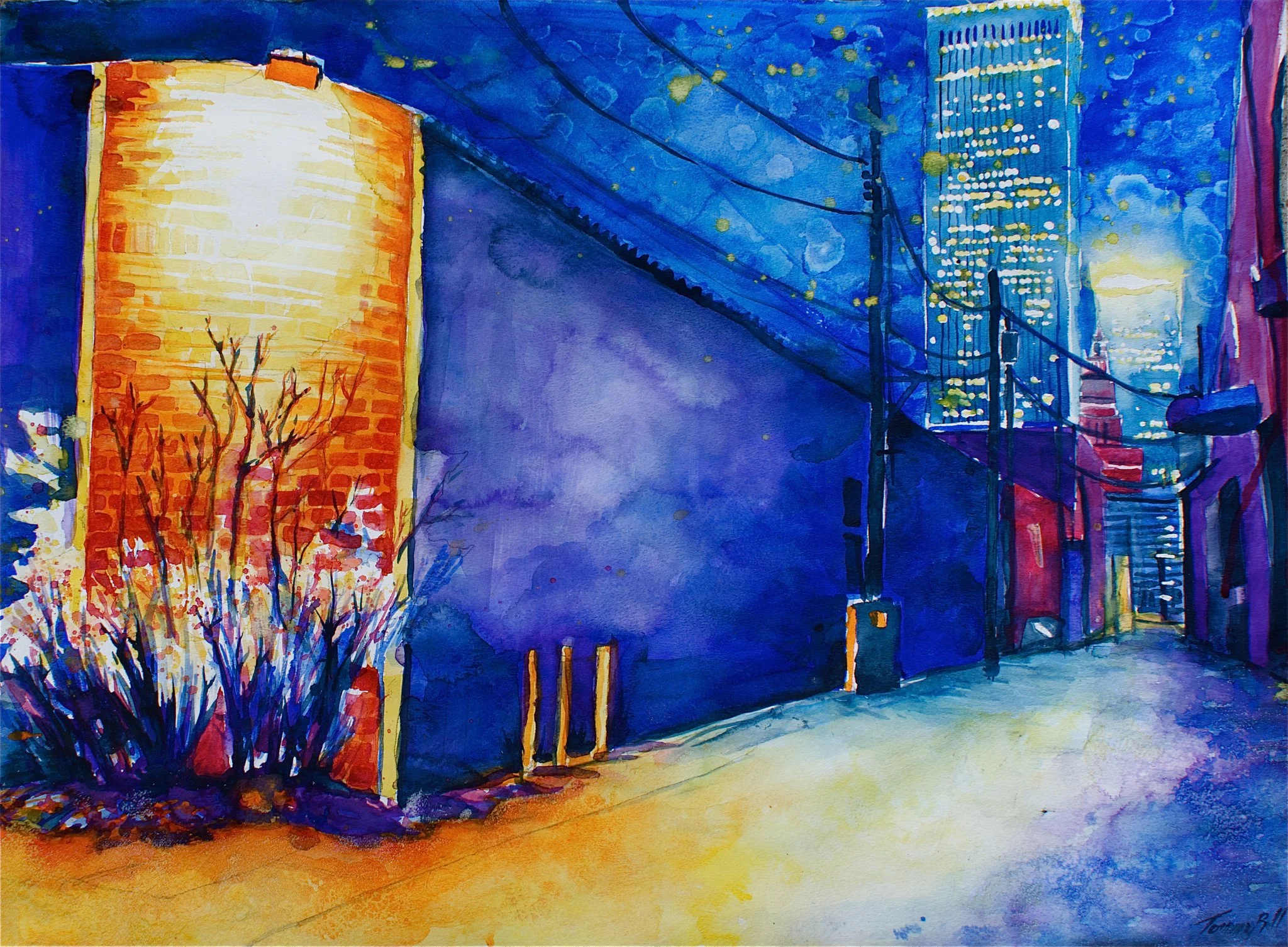 Brady District Alley