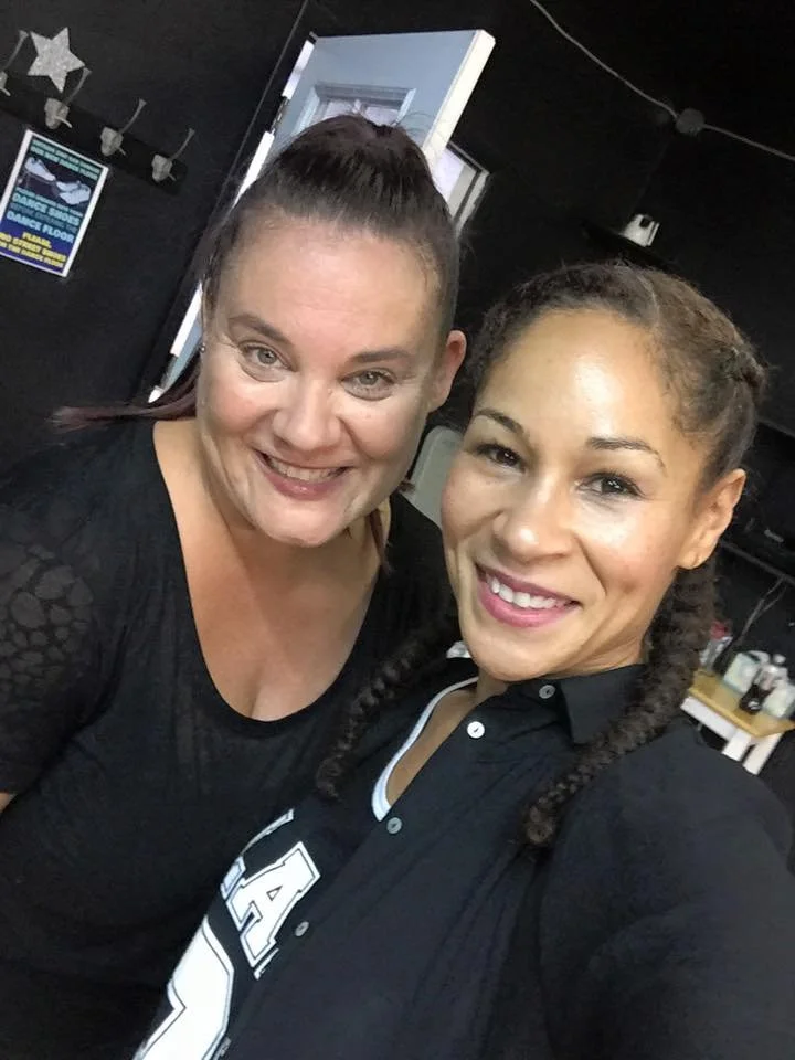 Jenefer Miller and Ayodele Casel