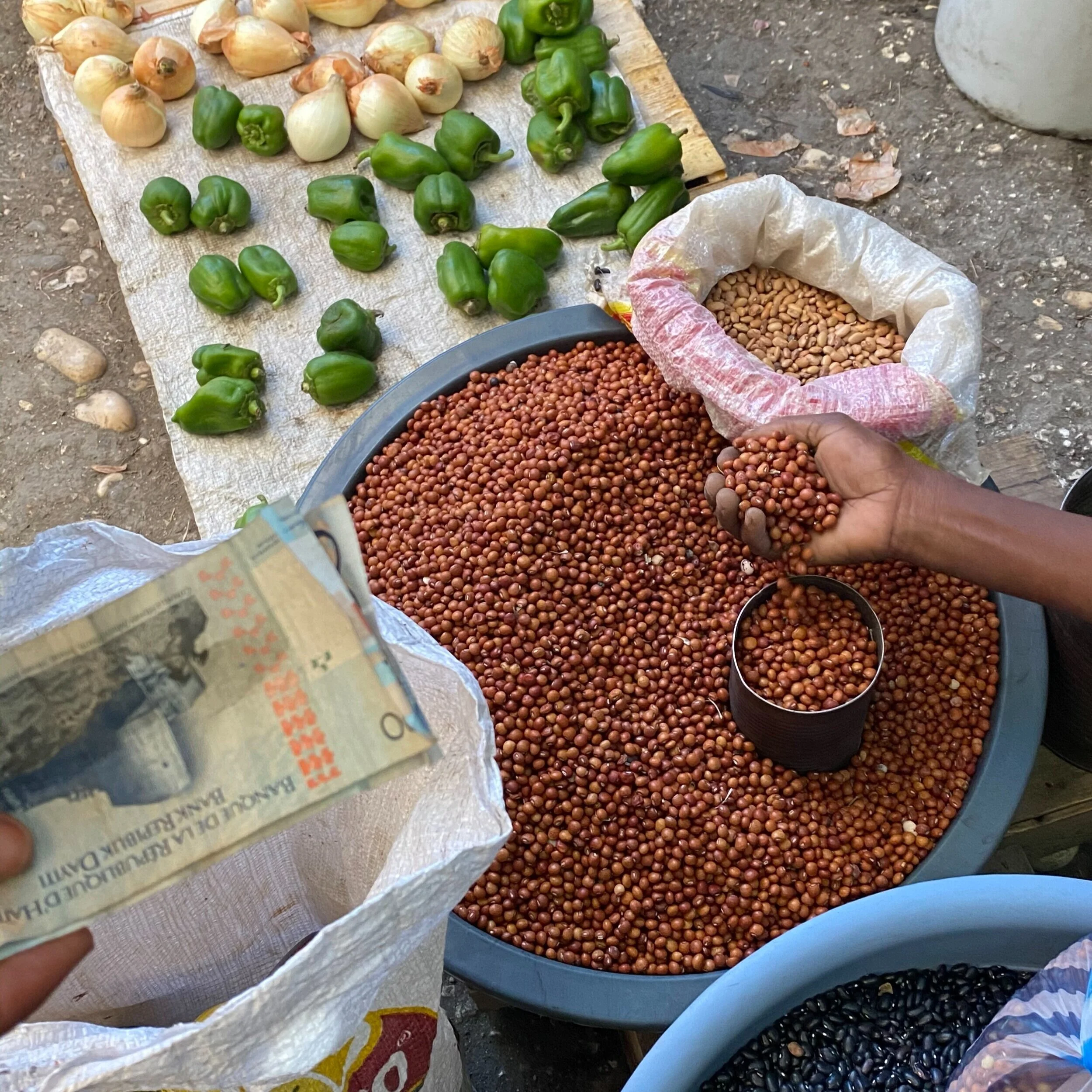 Most Food Shopping in Haiti Happens Outside — Kids Connection Haiti