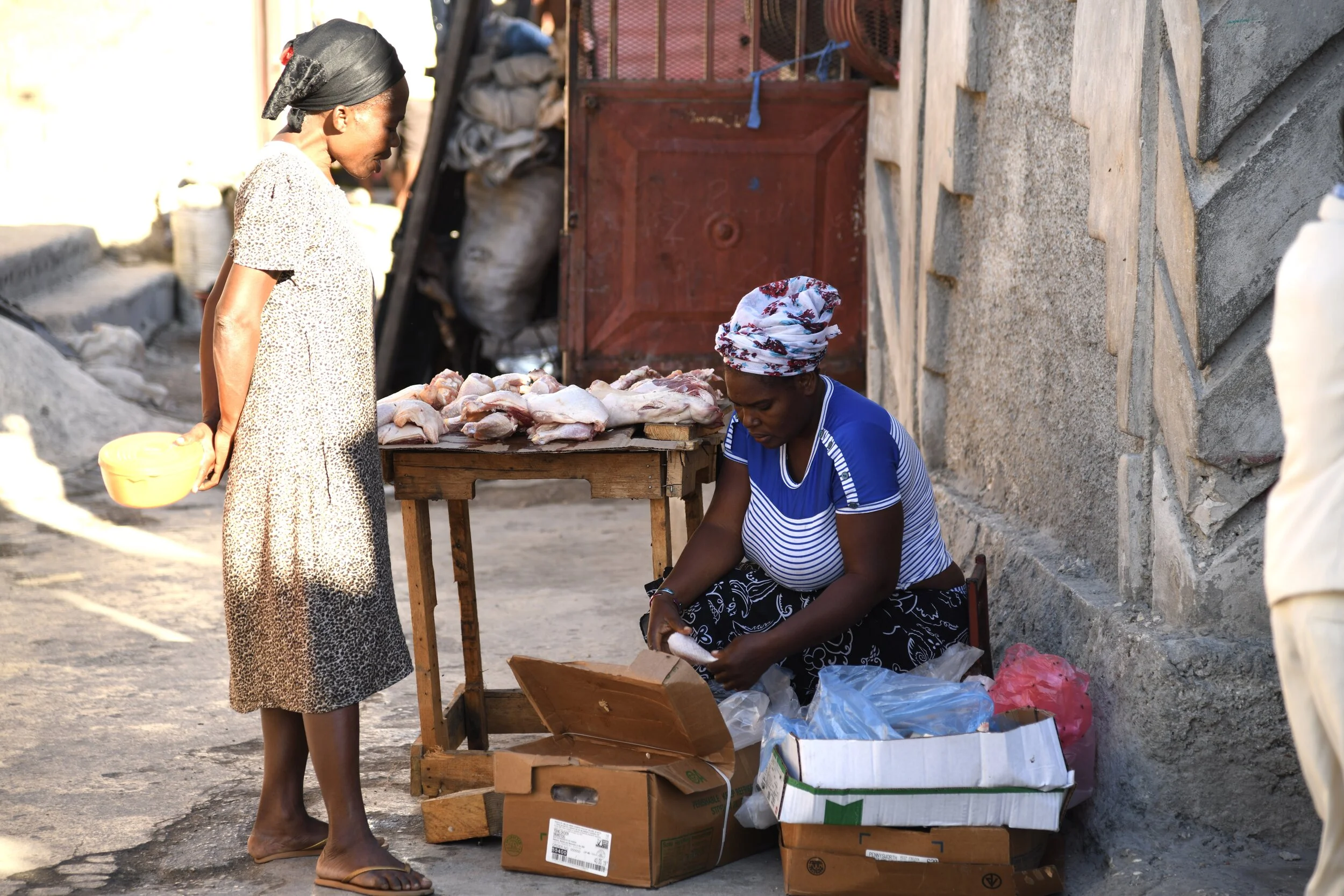 Most Food Shopping in Haiti Happens Outside — Kids Connection Haiti