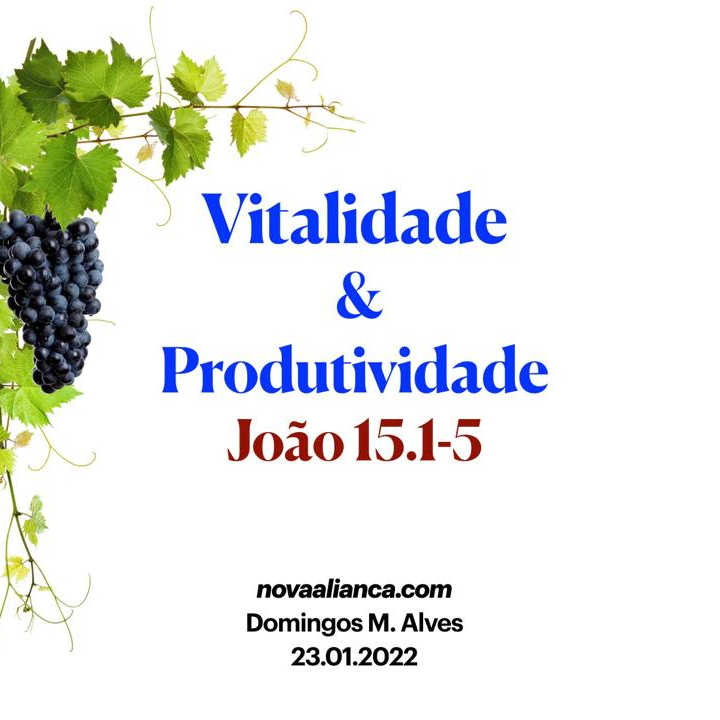Vitalidade &amp; Produtividade - João 15.1-5