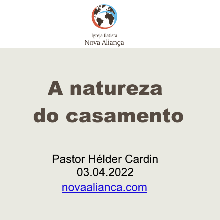 A natureza do casamento